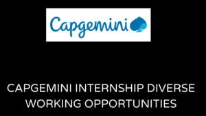 Capgemini Internship