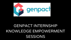 Genpact Internship