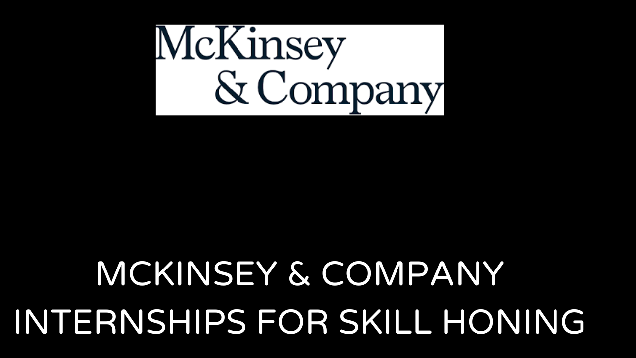 McKinsey & Company Internship