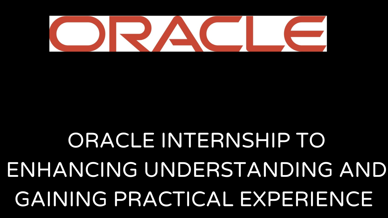 Oracle Internship